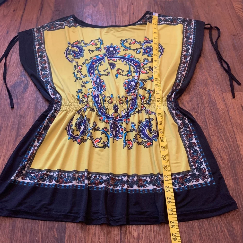 Bacci Bohemian blouse dress Size M, Boho Top